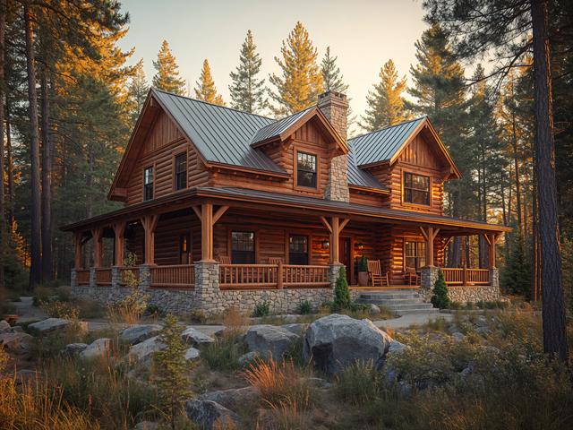 Mountain Cabin - Front Exterior
